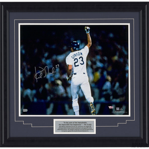 Tom Lasorda & Kirk Gibson Autographed Official 1988 World Series