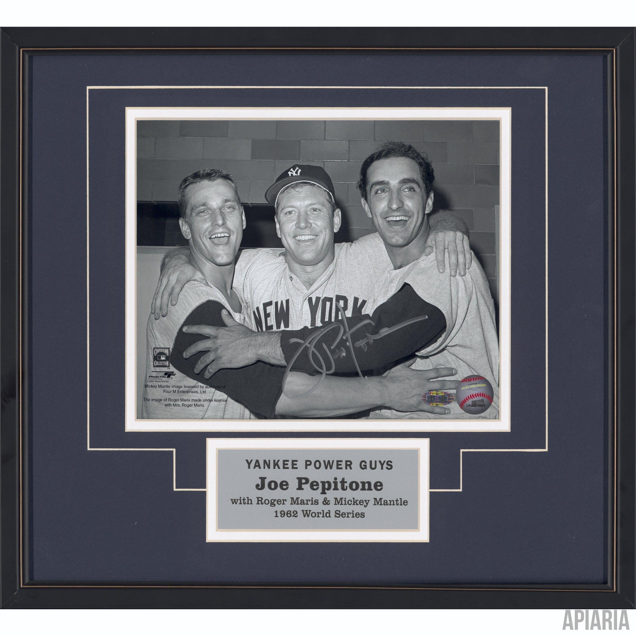 Sports Memorabilia  Autographed MICKEY MANTLE & ROGER MARIS Photos